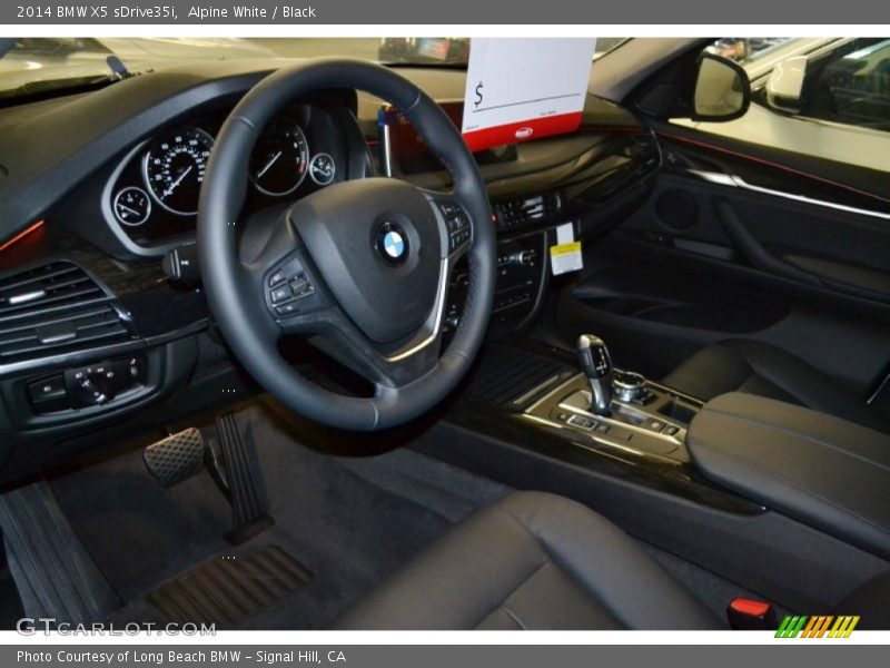 Black Interior - 2014 X5 sDrive35i 