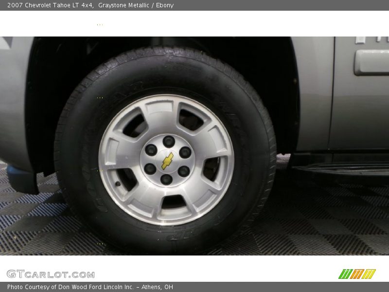 Graystone Metallic / Ebony 2007 Chevrolet Tahoe LT 4x4