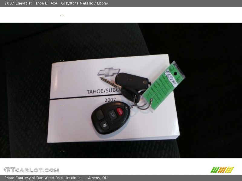 Graystone Metallic / Ebony 2007 Chevrolet Tahoe LT 4x4