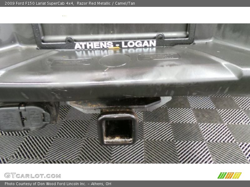 Razor Red Metallic / Camel/Tan 2009 Ford F150 Lariat SuperCab 4x4