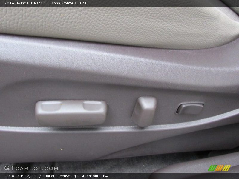 Kona Bronze / Beige 2014 Hyundai Tucson SE