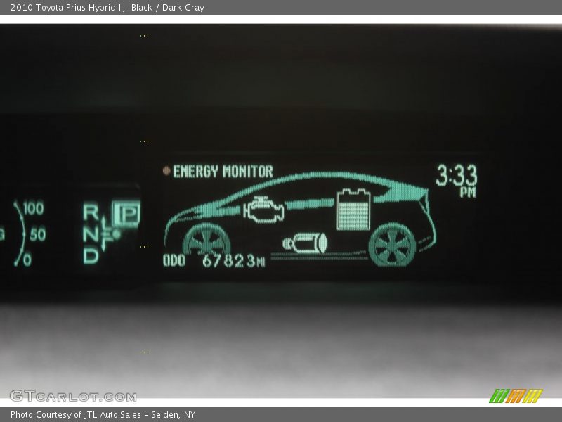 Black / Dark Gray 2010 Toyota Prius Hybrid II