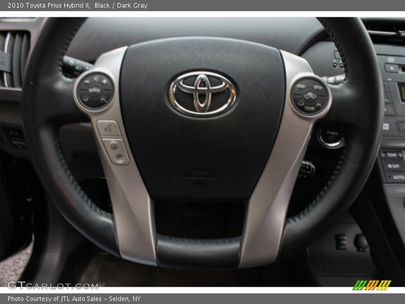 Black / Dark Gray 2010 Toyota Prius Hybrid II