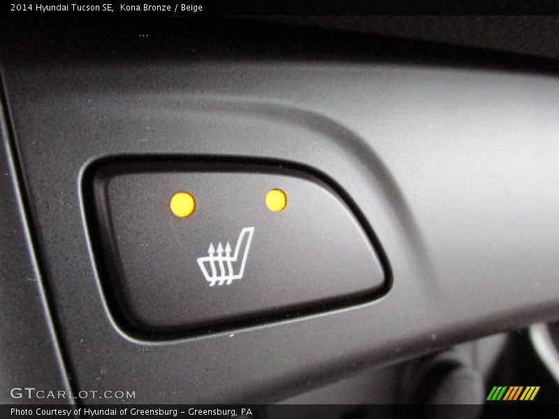 Kona Bronze / Beige 2014 Hyundai Tucson SE