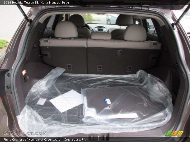 Kona Bronze / Beige 2014 Hyundai Tucson SE