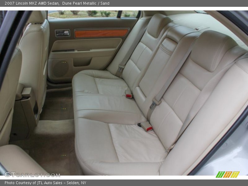 Dune Pearl Metallic / Sand 2007 Lincoln MKZ AWD Sedan