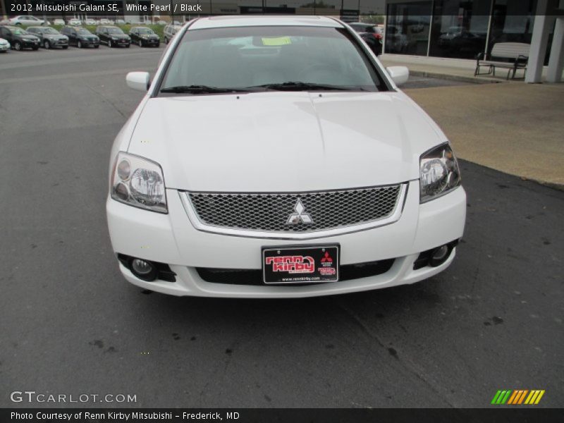 White Pearl / Black 2012 Mitsubishi Galant SE