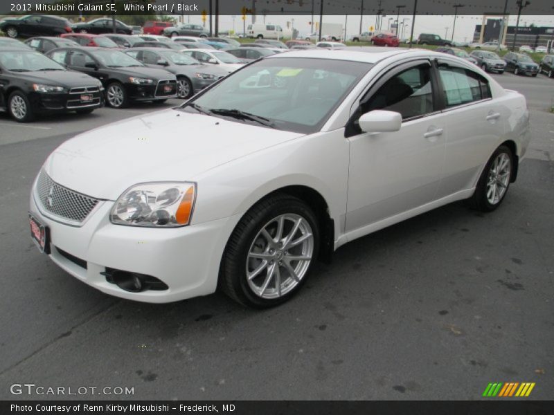 White Pearl / Black 2012 Mitsubishi Galant SE