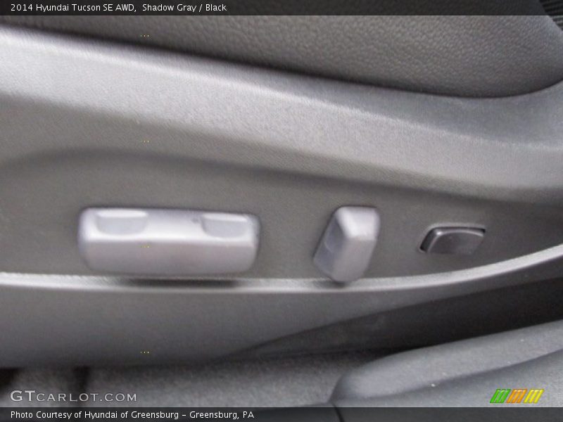 Shadow Gray / Black 2014 Hyundai Tucson SE AWD