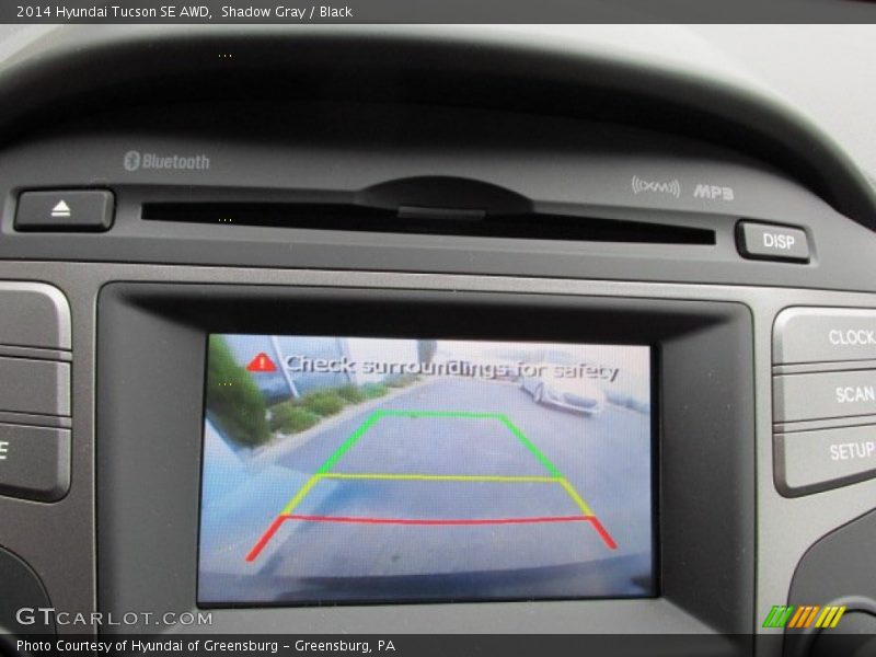 Shadow Gray / Black 2014 Hyundai Tucson SE AWD
