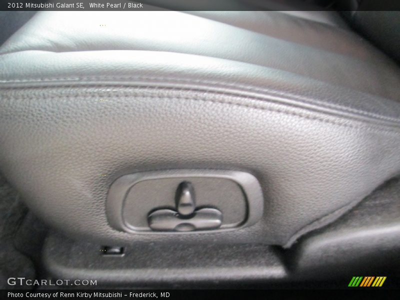 White Pearl / Black 2012 Mitsubishi Galant SE