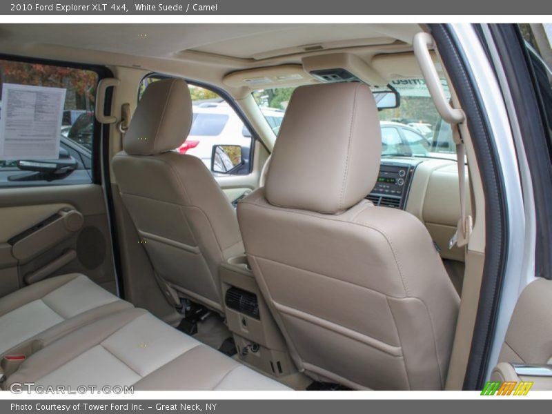 White Suede / Camel 2010 Ford Explorer XLT 4x4