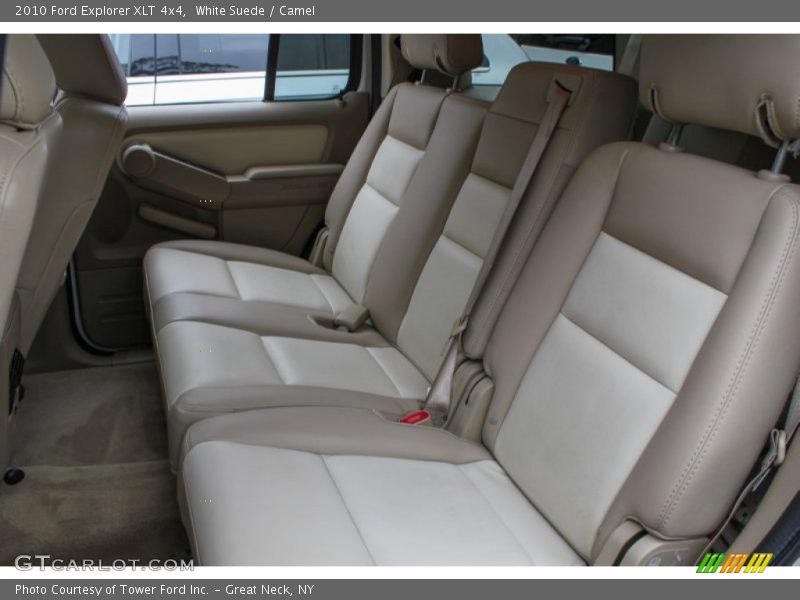 White Suede / Camel 2010 Ford Explorer XLT 4x4