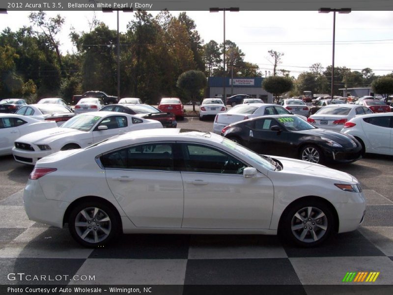 Bellanova White Pearl / Ebony 2012 Acura TL 3.5