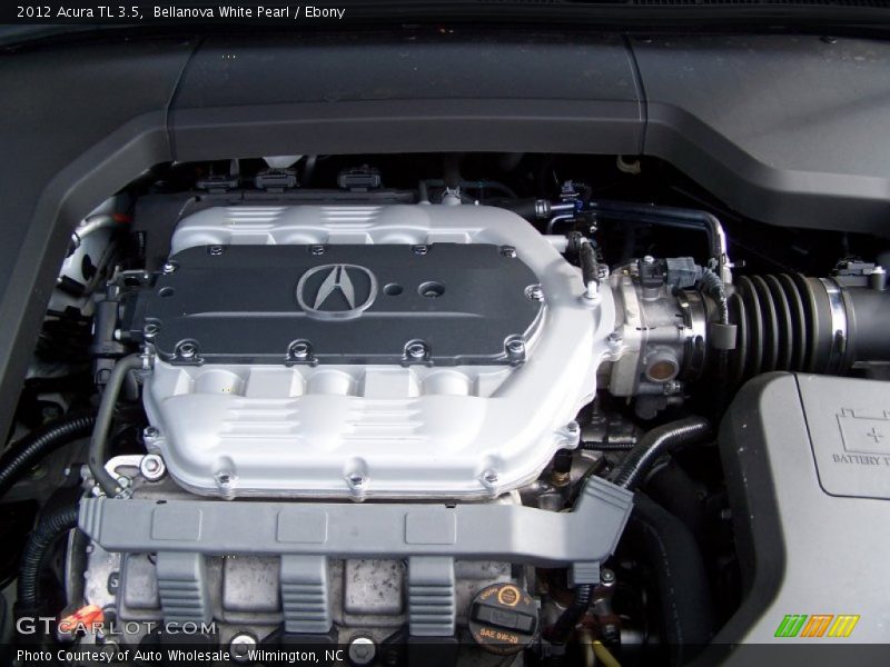 Bellanova White Pearl / Ebony 2012 Acura TL 3.5