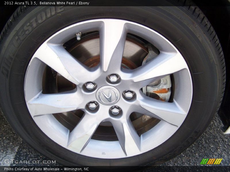 Bellanova White Pearl / Ebony 2012 Acura TL 3.5