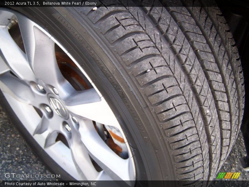 Bellanova White Pearl / Ebony 2012 Acura TL 3.5