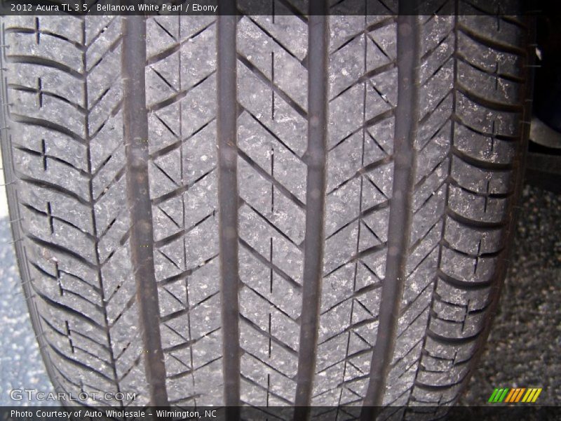 Bellanova White Pearl / Ebony 2012 Acura TL 3.5