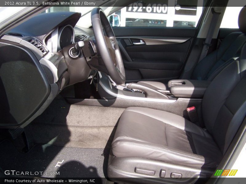 Bellanova White Pearl / Ebony 2012 Acura TL 3.5