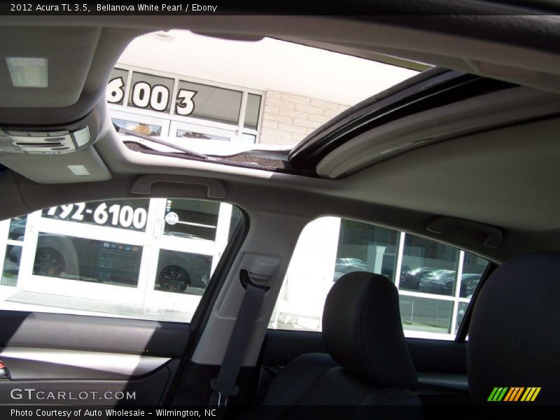 Bellanova White Pearl / Ebony 2012 Acura TL 3.5