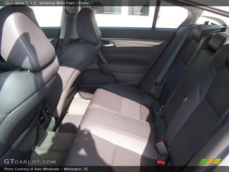 Bellanova White Pearl / Ebony 2012 Acura TL 3.5