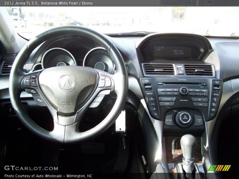 Bellanova White Pearl / Ebony 2012 Acura TL 3.5