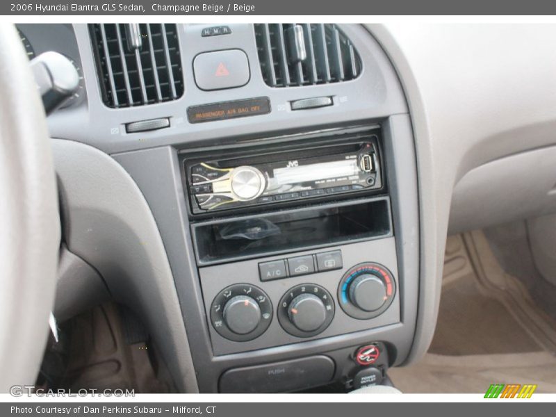 Champagne Beige / Beige 2006 Hyundai Elantra GLS Sedan