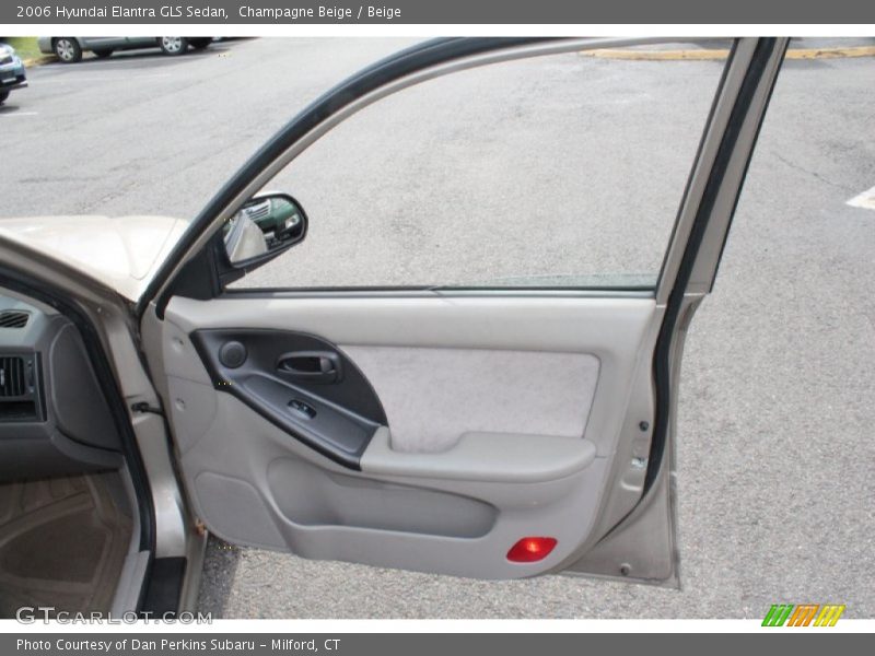 Champagne Beige / Beige 2006 Hyundai Elantra GLS Sedan