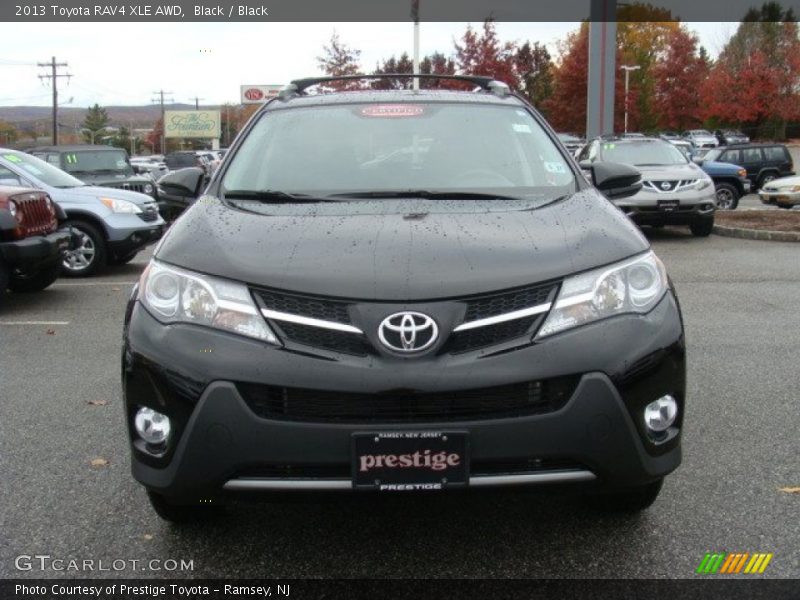 Black / Black 2013 Toyota RAV4 XLE AWD