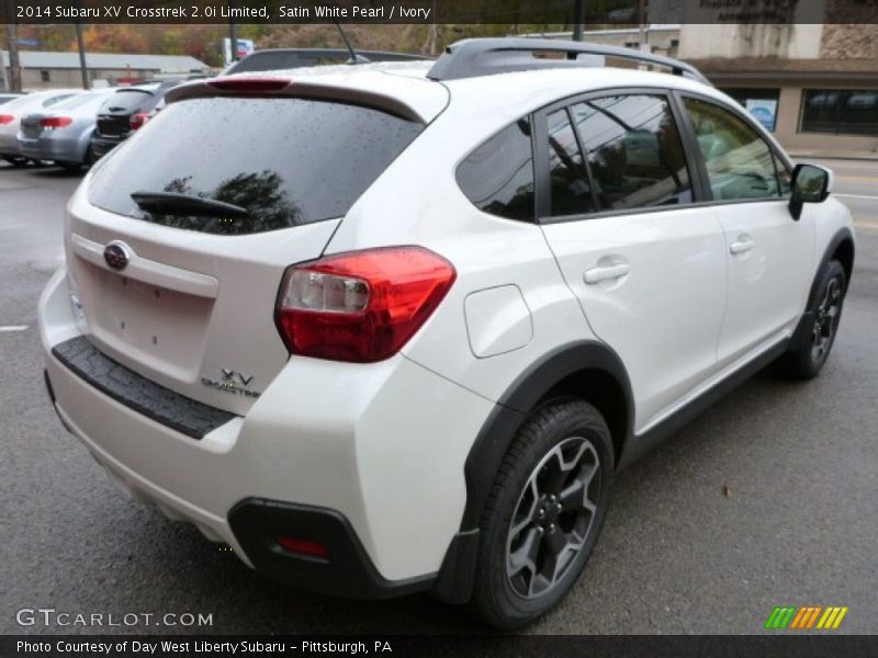 Satin White Pearl / Ivory 2014 Subaru XV Crosstrek 2.0i Limited