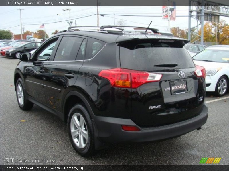 Black / Black 2013 Toyota RAV4 XLE AWD