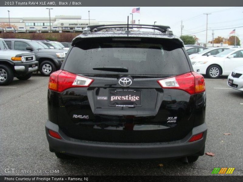Black / Black 2013 Toyota RAV4 XLE AWD