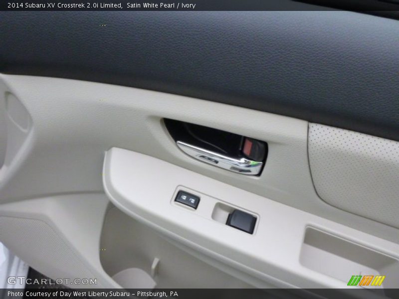 Satin White Pearl / Ivory 2014 Subaru XV Crosstrek 2.0i Limited