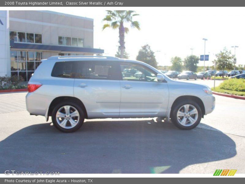 Classic Silver Metallic / Ash Gray 2008 Toyota Highlander Limited