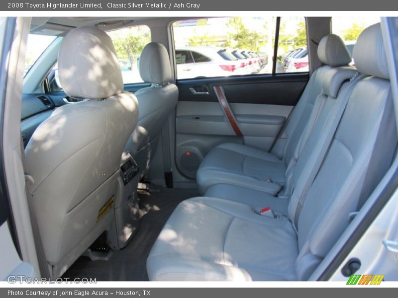 Classic Silver Metallic / Ash Gray 2008 Toyota Highlander Limited