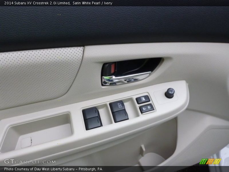 Satin White Pearl / Ivory 2014 Subaru XV Crosstrek 2.0i Limited