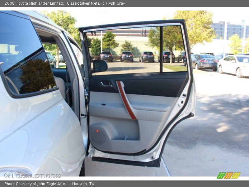 Classic Silver Metallic / Ash Gray 2008 Toyota Highlander Limited