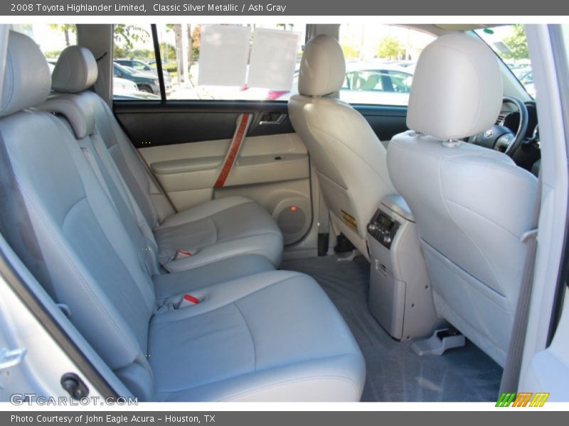 Classic Silver Metallic / Ash Gray 2008 Toyota Highlander Limited