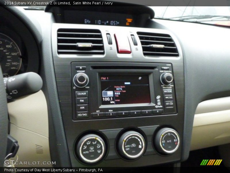 Satin White Pearl / Ivory 2014 Subaru XV Crosstrek 2.0i Limited