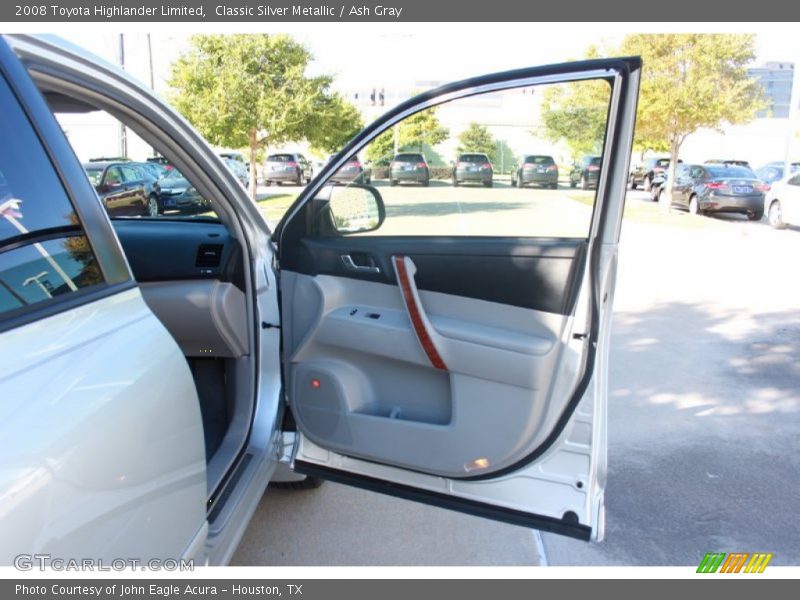 Classic Silver Metallic / Ash Gray 2008 Toyota Highlander Limited