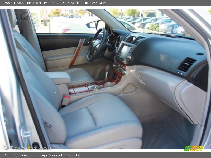 Classic Silver Metallic / Ash Gray 2008 Toyota Highlander Limited