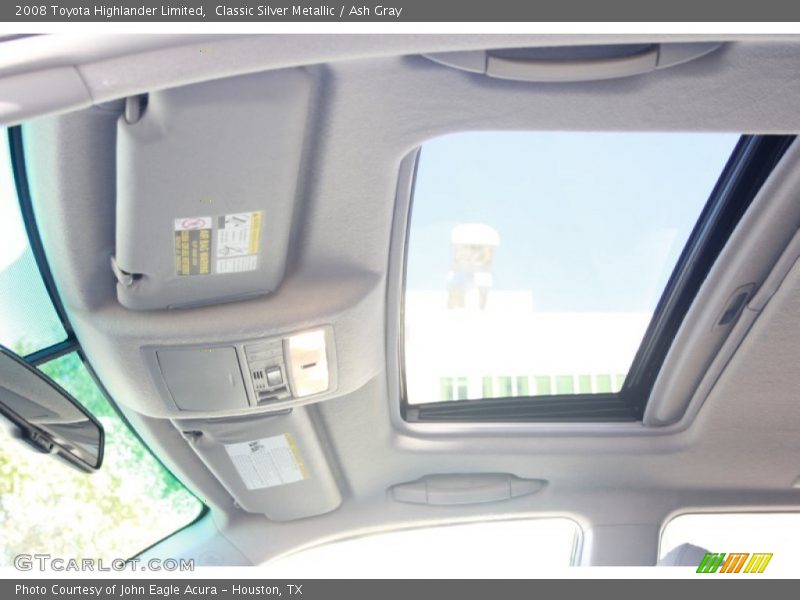 Classic Silver Metallic / Ash Gray 2008 Toyota Highlander Limited