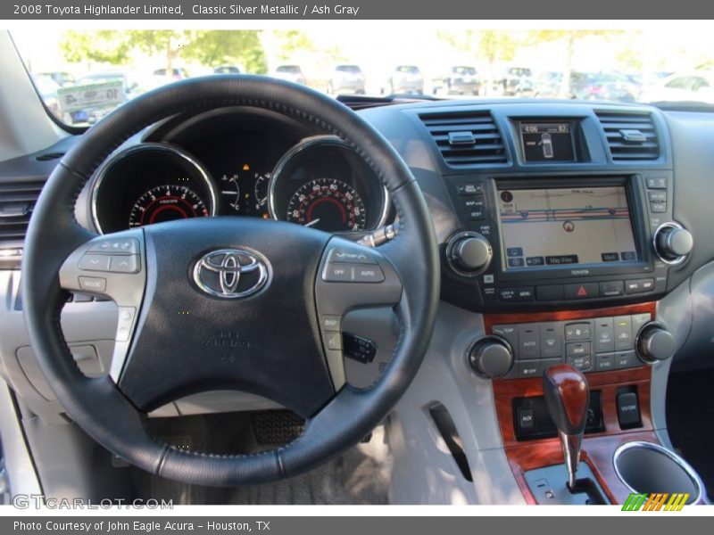Classic Silver Metallic / Ash Gray 2008 Toyota Highlander Limited