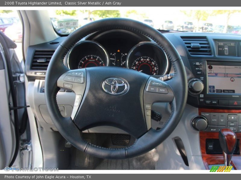 Classic Silver Metallic / Ash Gray 2008 Toyota Highlander Limited