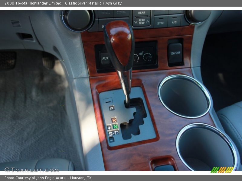 Classic Silver Metallic / Ash Gray 2008 Toyota Highlander Limited