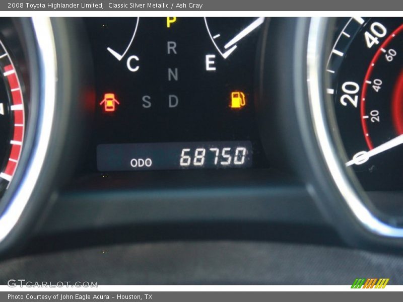 Classic Silver Metallic / Ash Gray 2008 Toyota Highlander Limited