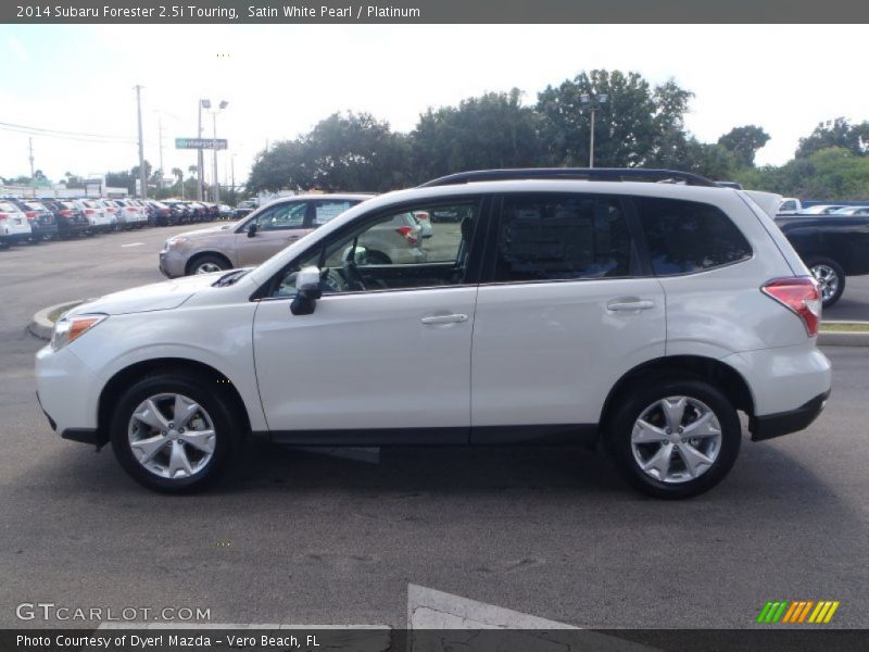  2014 Forester 2.5i Touring Satin White Pearl