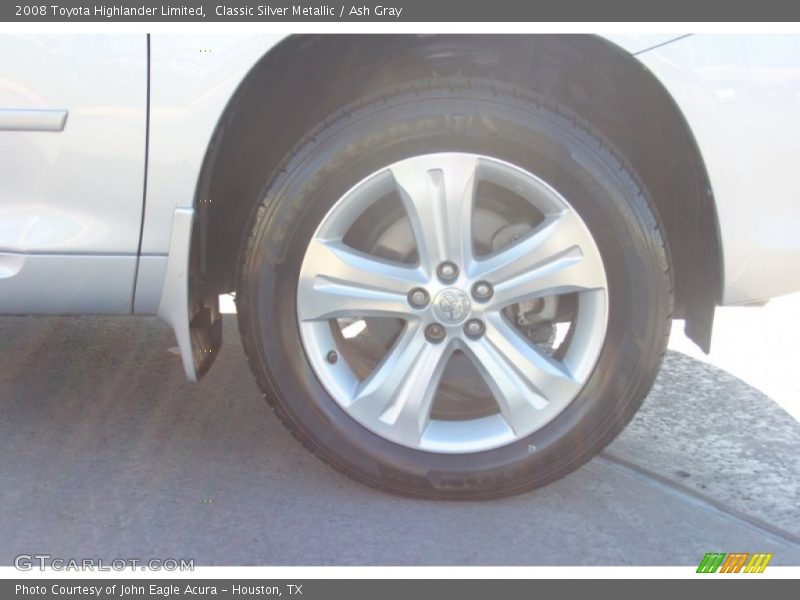 Classic Silver Metallic / Ash Gray 2008 Toyota Highlander Limited