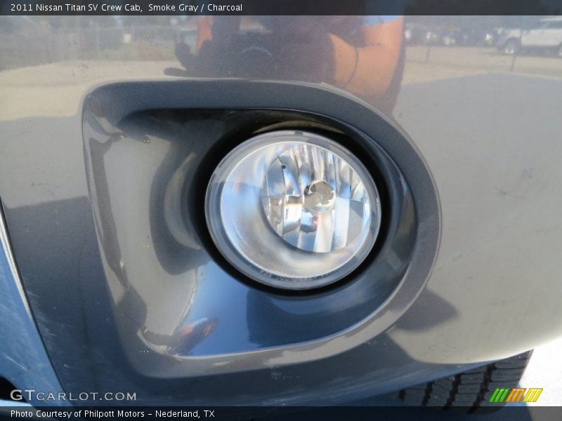 Smoke Gray / Charcoal 2011 Nissan Titan SV Crew Cab
