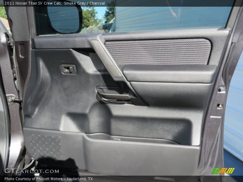 Smoke Gray / Charcoal 2011 Nissan Titan SV Crew Cab